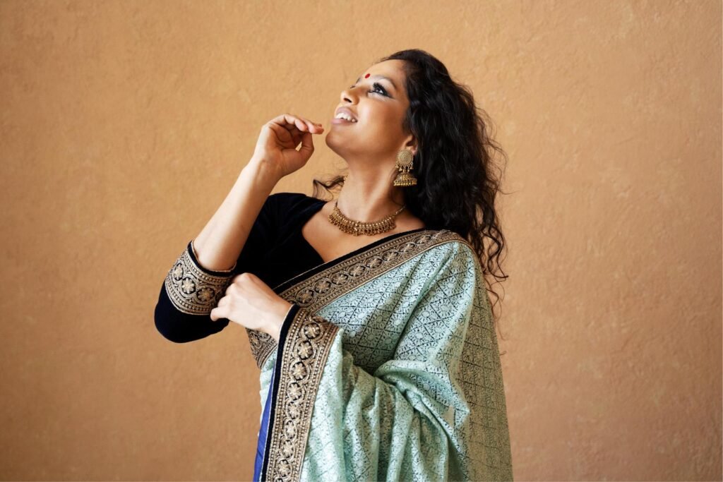 young-indian-woman-wearing-sari